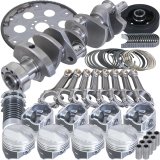 Eagle Chevy 454 1Pc 4.000in Crank 6.135in I-Beam Rods 4.310in Pistons 168 Tooth FP Balanced Assembly thumbnail 1