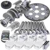 Eagle Oldsmobile 45 4.500in Crank 7.100in H-Beam -15cc Inv Dome 4.165in Pistons Balanced Assembly thumbnail 1
