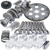 Eagle Oldsmobile 45 4.500in Crank 7.100in H-Beam -15cc Inv Dome 4.165in Pistons Balanced Assembly thumbnail 2
