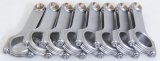 Eagle Chevrolet Small Block 5.700in Length ARP L19 Bolts Forged 4340 Steel H-Beam Rods - Set of 8 thumbnail 2