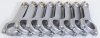 Eagle Chevrolet Small Block 5.700in Length ARP L19 Bolts Forged 4340 Steel H-Beam Rods - Set of 8 thumbnail 3