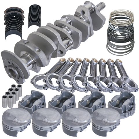 Eagle Chevy 454 4.250in Crank 6.385in I-Beam Rods 18cc Dome 4.350in Pistons Rotating Assembly