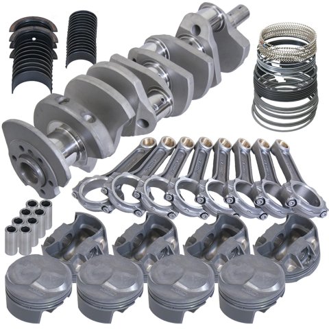 Eagle Chevy 454 4.250in Crank 6.385in I-Beam Rods 43cc Dome 4.350in Pistons Rotating Assembly