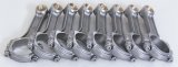 Eagle Chevrolet SB 5.700in 5.700in 5140 Steel 3/8in ARP8740 Bolts I-Beam Connecting Rods - Set of 8 thumbnail 2