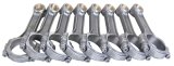 Eagle Chevrolet SB 5.700in 5.700in 5140 Steel 3/8in ARP8740 Bolts I-Beam Connecting Rods - Set of 8 thumbnail 5