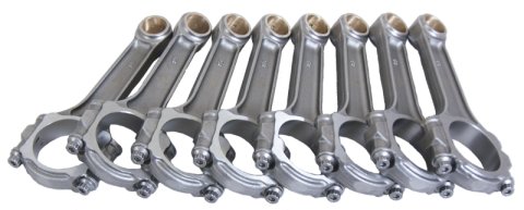 Eagle Chevrolet BB 6.700in 6.700in 5140 Steel 7/16in Bolts I-Beam Connecting Rods - Set of 8 thumbnail 2