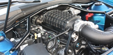 Hotchkis 10+ Camaro / 11 Camaro Convertible Chassis Max Strut Tower Brace thumbnail 6