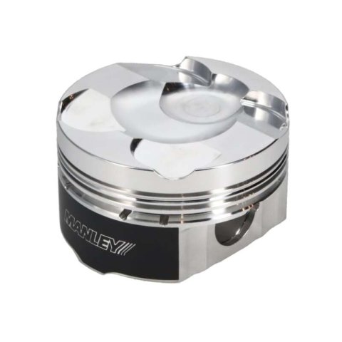 Manley 15+ Subaru FA20 WRX 86.50mm +.5mm Bore 10:1 Dish Piston Set with Rings thumbnail 2