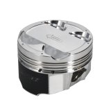 Manley Toyota 2JZGTE 86.5mm Bore +.5mm Oversize -1cc Dome 10:1 CR Turbo Tuff Piston Set w/ Rings thumbnail 3