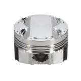 Manley Mitsubishi 4B11 86.5mm Bore 9.0:1 CR -5cc Dish Turbo Tuff Piston Set w/ Rings thumbnail 4