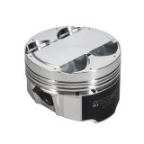 Manley Mitsubishi 4B11 86.5mm Bore 9.0:1 CR -5cc Dish Turbo Tuff Piston Set w/ Rings thumbnail 8