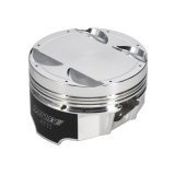 Manley Mitsubishi 4B11 86.5mm Bore 10.0:1 CR -3.5cc Dish Turbo Tuff Piston Set w/ Rings thumbnail 1