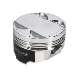 Manley Mitsubishi 4B11 86.5mm Bore 10.0:1 CR -3.5cc Dish Turbo Tuff Piston Set w/ Rings thumbnail 2