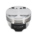 Manley Mitsubishi 4B11 86.5mm Bore 10.0:1 CR -3.5cc Dish Turbo Tuff Piston Set w/ Rings thumbnail 8