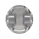 Manley Mitsubishi 4B11 86mm Bore 9.0:1 CR -5cc Dish Turbo Tuff Piston Set w/ Rings thumbnail 9