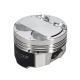 Manley Mitsubishi 4B11 86.5mm Bore 10.0:1 CR +2cc Dome Turbo Tuff Piston Set w/ Rings thumbnail 3