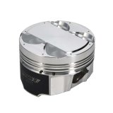 Manley Mitsubishi 4B11 86.5mm Bore 10.0:1 CR +2cc Dome Turbo Tuff Piston Set w/ Rings thumbnail 4