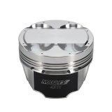 Manley Mitsubishi 4B11 86.5mm Bore 10.0:1 CR +2cc Dome Turbo Tuff Piston Set w/ Rings thumbnail 8