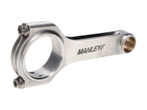 Manley Chevrolet LS 6.125 Length H Tuff Series Connecting Rod Set w/ ARP 2000 Bolts thumbnail 3