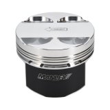 Manley 16+ Nissan VR30DDTT 86mm Bore 10:1 CR -3.5cc Dome Flat Top E/D Piston w/ Rings (SINGLE) thumbnail 6
