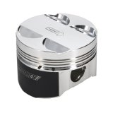 Manley Hyundai Genesis Coupe 2.0L Turbo 86.0mm +.5mm Oversized Bore 9.3:1 Dish Piston Set with Rings thumbnail 2