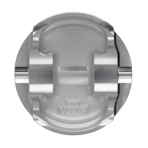 Manley 04+ Subaru WRX STi (EJ257) 83mm Stroker 99.5mm STD Bore 9.8:1 Dish Piston Set with Rings thumbnail 8