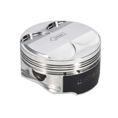 Manley 03-07 Nissan 350Z/ Maxima 81.4mm Stroker 96.5mm +1.0 Bore 11.0:1 Dome Piston Set w/Rings thumbnail 2