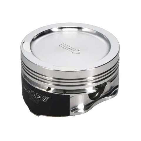 Manley Nissan (SR20DE/DET) 86mm STD Bore 9.0:1 Dish Piston Set with Ring thumbnail 2
