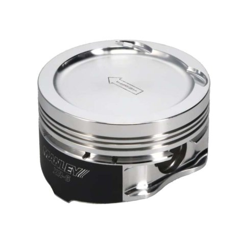 Manley Nissan (SR20DE/DET) 86mm STD Bore 9.0:1 Dish Piston Set with Ring thumbnail 5