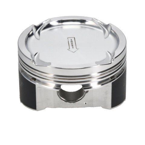 Manley 03-06 Mitsubishi Evo 8/9 4G63T 85.5mm +.5mm Oversized Bore 8.5/9.0:1 Dish Pistons w/ Rings thumbnail 5