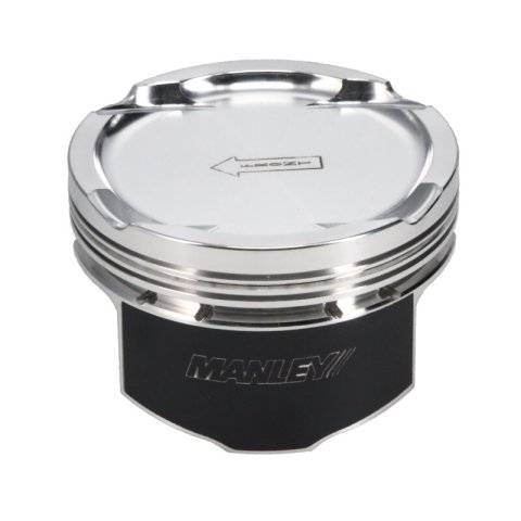 Manley 03-06 Evo 8/9 4G63T 86.5mm +1.5mm Over Bore 100mm Stroker 8.5:1 Dish Piston - SINGLE thumbnail 5