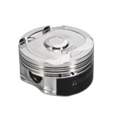 Manley 2018+ Ford Coyote 5.0L DOHC -6cc Dish 3.700in Bore 10:1 CR Platinum Extreme Duty Piston Set thumbnail 2