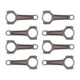 Manley SBC .025in LS-1 6.125in Pro Series I Beam Conn Rod - 0.927in Pin Dia 7/16in ARP - Set of 8 thumbnail 6