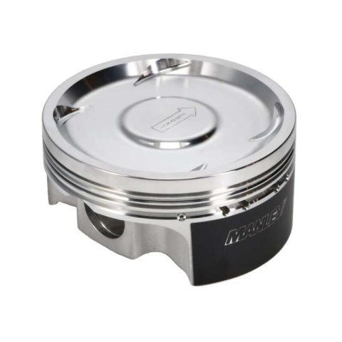 Manley 04+ Subaru WRX/STI 2.5L 99.75mm Bore +.25mm 8.5:1 CR Dish Piston Set with Rings thumbnail 1