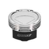 Manley 2013+ Subaru BRZ (FA20) 86.25mm Bore 10.0:1cc Dish Platinum Series Piston Set w/ Rings thumbnail 9
