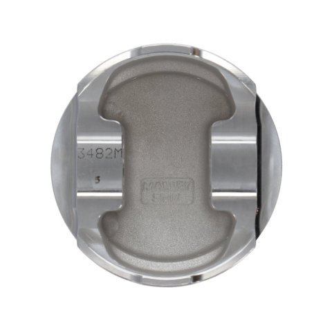 Manley 93-98 Toyota Supra Turbo (2JZGTE) 86.5mm +.5mm Oversized Bore 8.5:1 CR Piston w/Ring - Single thumbnail 7