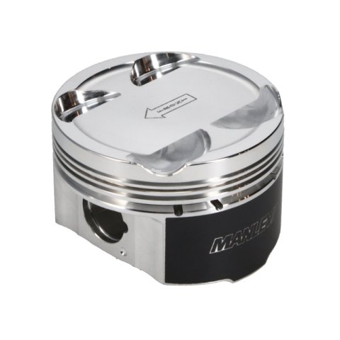 Manley 93-98 Toyota Supra Turbo (2JZGTE) 86.5mm +.5mm Oversized Bore 8.5:1 CR Piston w/Ring - Single thumbnail 8
