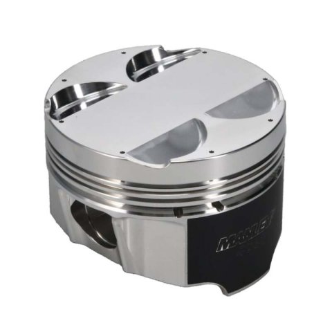 Manley 03-06 EVO VIII/IX 85mm STD Bore 8.5:1 Dish Piston Set with Rings thumbnail 2