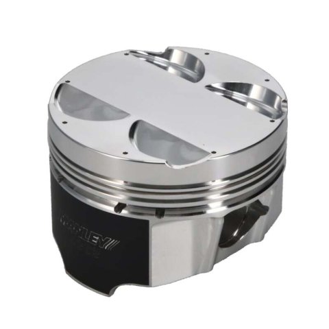 Manley 03-06 EVO VIII/IX 85mm STD Bore 8.5:1 Dish Piston Set with Rings thumbnail 5