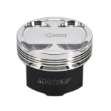 Manley 93-98 Toyota Supra Turbo (2JZGTE) 86mm STD Bore 9:1 Dish Extreme Duty Piston Set with Ring thumbnail 4