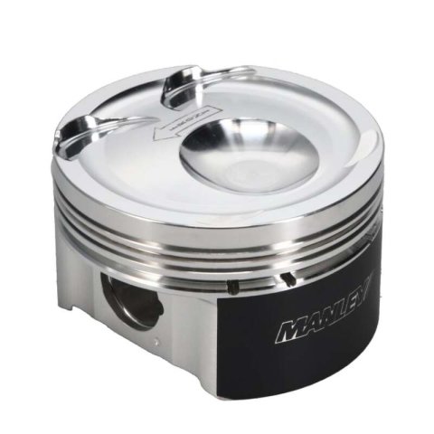 Manley Ford 2.3L EcoBoost 87.5mm STD Size Bore 9.5:1 Dish Piston Set thumbnail 3