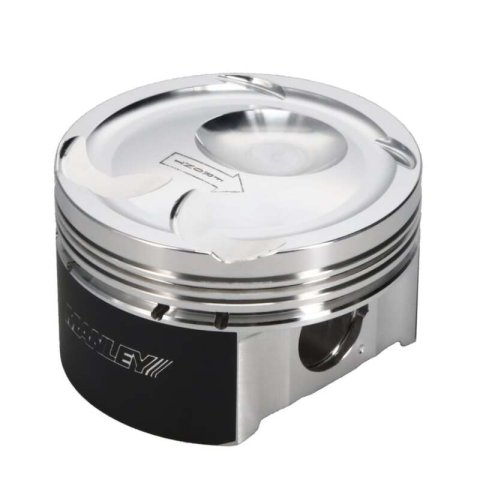 Manley Ford 2.3L EcoBoost 87.5mm STD Size Bore 9.5:1 Dish Piston Set thumbnail 5
