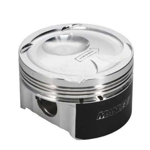 Manley Ford 2.3L EcoBoost 87.5mm STD Size Bore 9.5:1 Dish Piston Set thumbnail 7