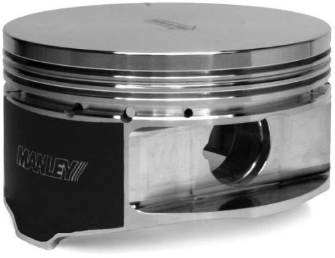 Manley Small Block Chevy LS Series 4.065in Bore - 1.304in CD -4cc Dish Platinum Series Pistons thumbnail 4