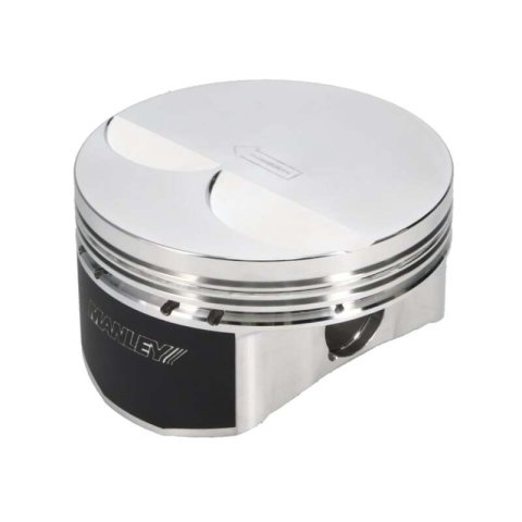 Manley Small Block Chevy LS Series 4.065in Bore - 1.304in CD -4cc Dish Platinum Series Pistons thumbnail 6