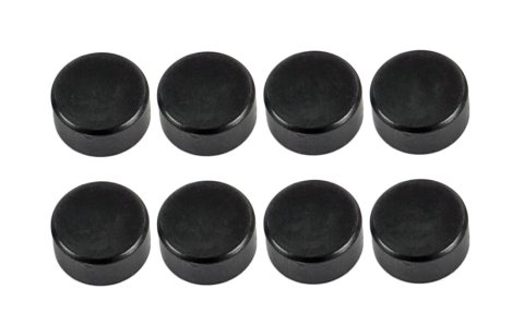 Manley Standard .310in Stem Valves (7.87mm) Wear Caps (8 pcs)