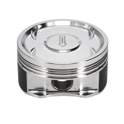 Manley 04+ Subaru WRX STi (EJ257) STD Stroke 99.5mm STD Bore 8.5:1 Dish Piston Set with Rings thumbnail 2