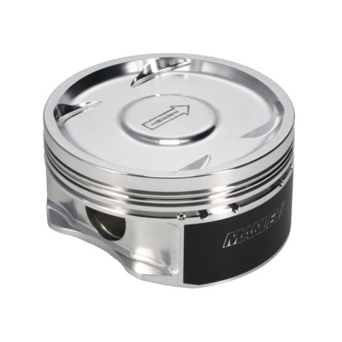 Manley 04+ Subaru WRX STi (EJ257) STD Stroke 100mm +.5mm Bore 8.5:1 Dish Piston Set with Rings thumbnail 2