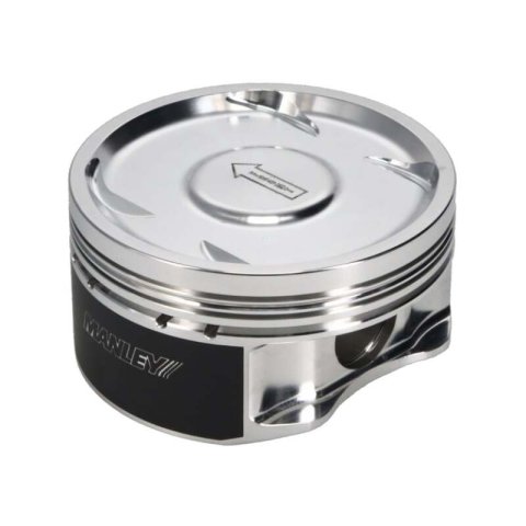Manley 04+ Subaru WRX STi (EJ257) STD Stroke 100mm +.5mm Bore 8.5:1 Dish Piston Set with Rings thumbnail 6