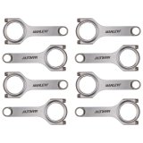 Manley Chrysler LS1 H Beam Connecting Rod Set ARP 2000 3/8in w/ .927in Bushed Wrist Pins (Set of 8) thumbnail 8